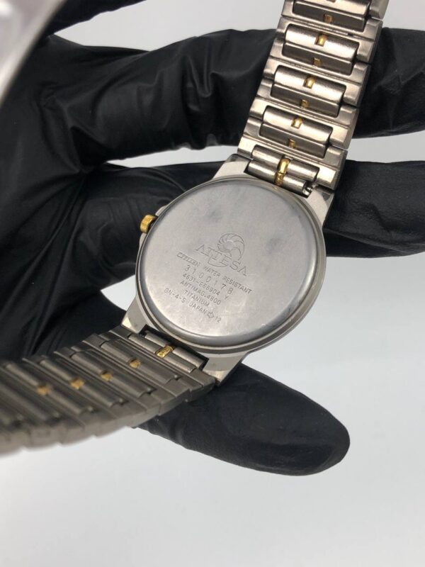 CITIZEN ATTESA ARMY GUILOCHE DIAL TITANIUM - Gambar 8