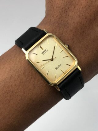 SEIKO DOLCE TANK LINEN DIAL