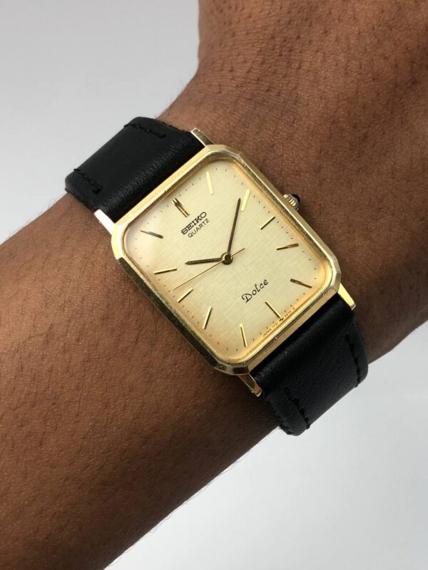 SEIKO DOLCE TANK LINEN DIAL