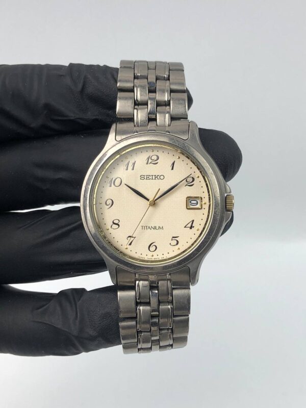 FULL TITANIUM SEIKO QUARTZ - Gambar 2