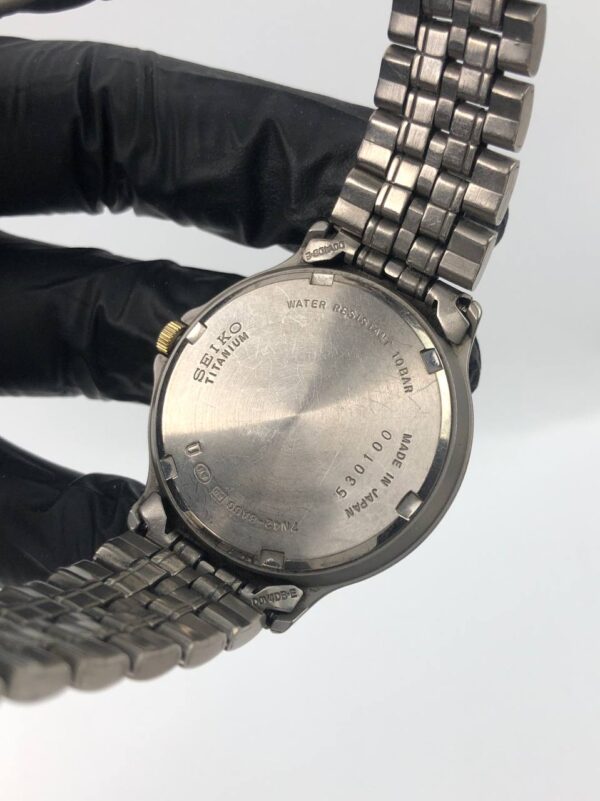 FULL TITANIUM SEIKO QUARTZ - Gambar 7