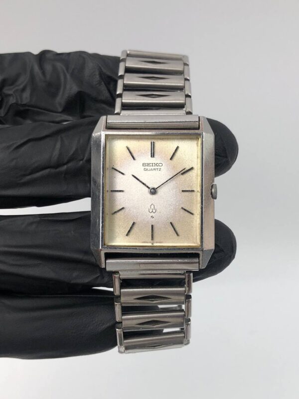 SEIKO TANK QUARTZ VINTAGE AGED DIAL - Gambar 2