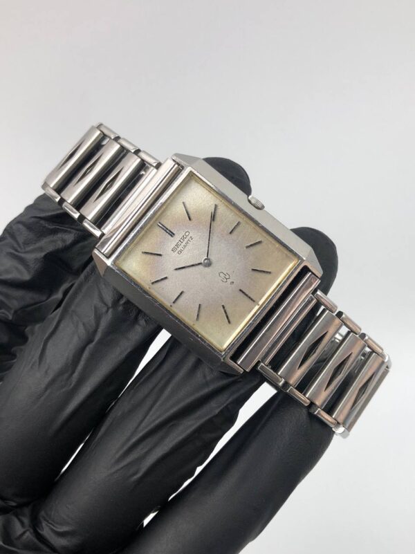 SEIKO TANK QUARTZ VINTAGE AGED DIAL - Gambar 4