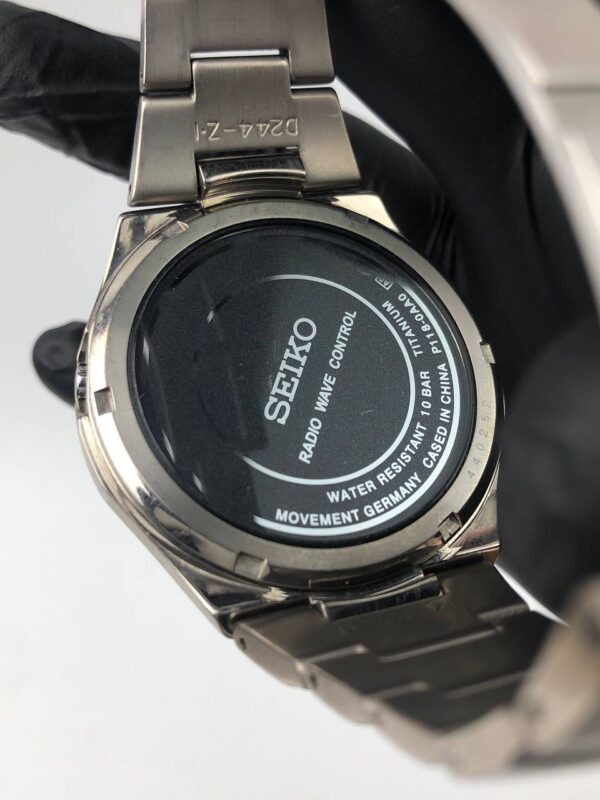 SEIKO RADIOWAVE GERMANY MOVEMENT TITANIUM - Gambar 8