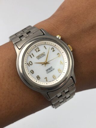 SEIKO SPIRIT PANELIGHT TITANIUM
