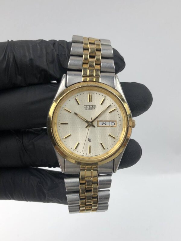 CITIZEN QUARTZ DAYDATE TWOTONE - Gambar 2