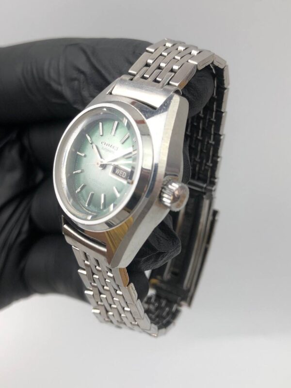 CITIZEN VINTAGE LADY GREEN EMERALD DIAL - Gambar 3