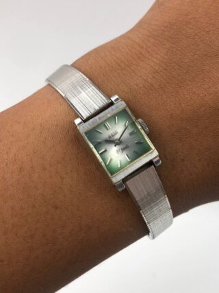 RADO VINTAGE SQUARE GREEN DIAL