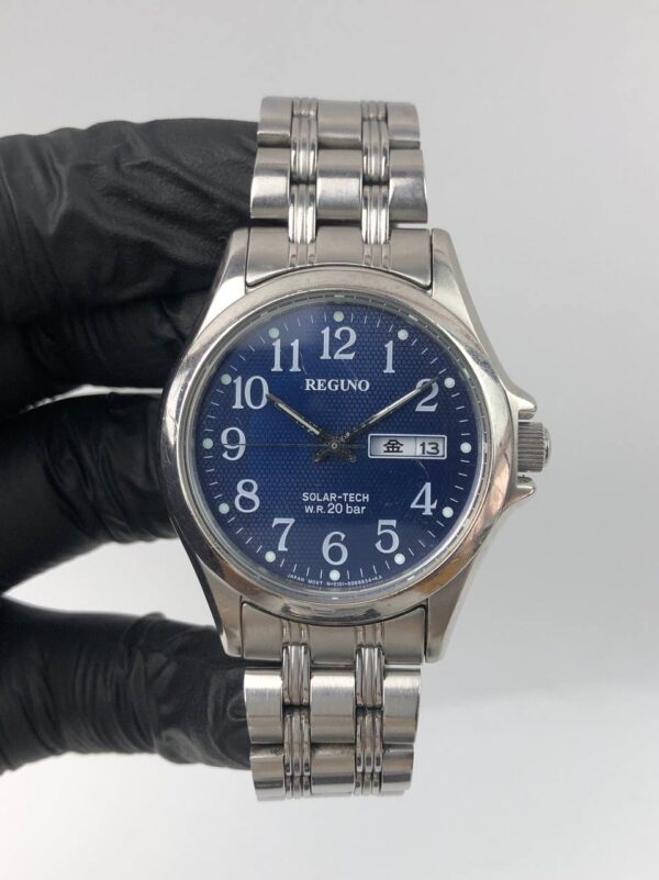 CITIZEN REGUNO NUMERIK BLUE DIAL - Gambar 2