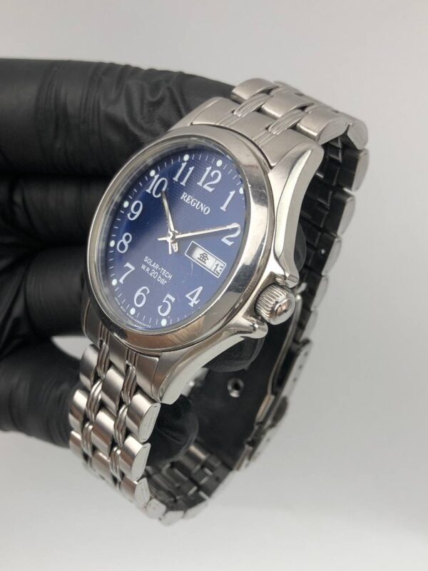CITIZEN REGUNO NUMERIK BLUE DIAL - Gambar 3