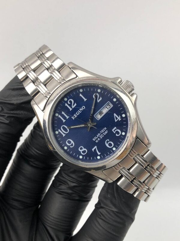 CITIZEN REGUNO NUMERIK BLUE DIAL - Gambar 4