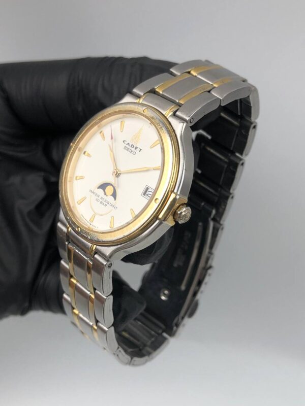 ELEGAN SEIKO CADET MOONPHASE - Gambar 3