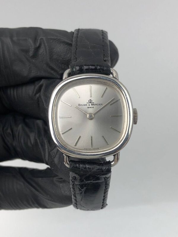 VINTAGE BAUME MERCIER LADY GREY MIRROR DIAL - Gambar 2