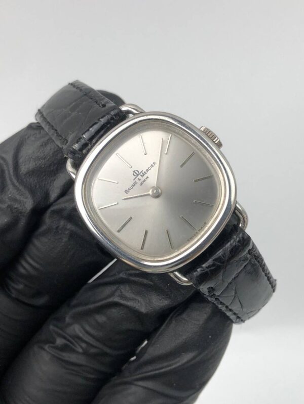 VINTAGE BAUME MERCIER LADY GREY MIRROR DIAL - Gambar 3