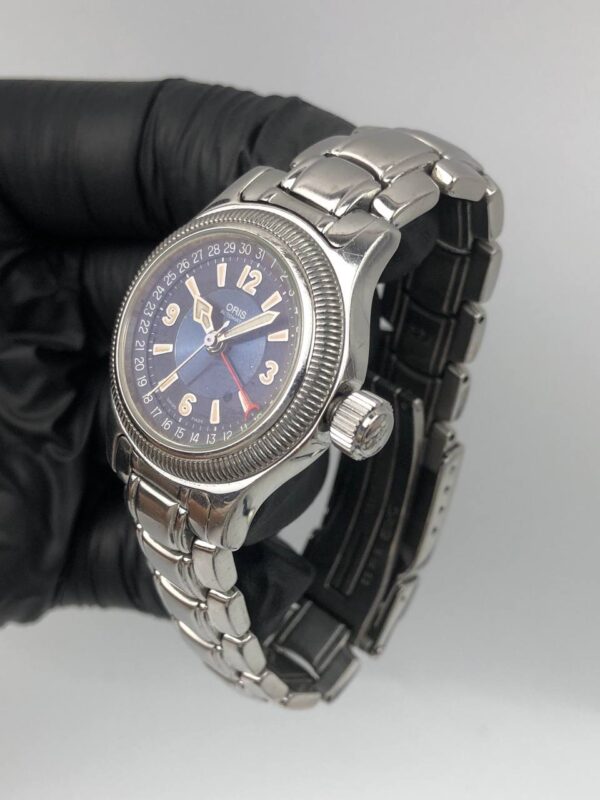 ORIS POINTER DATE BLUE DIAL - Gambar 4