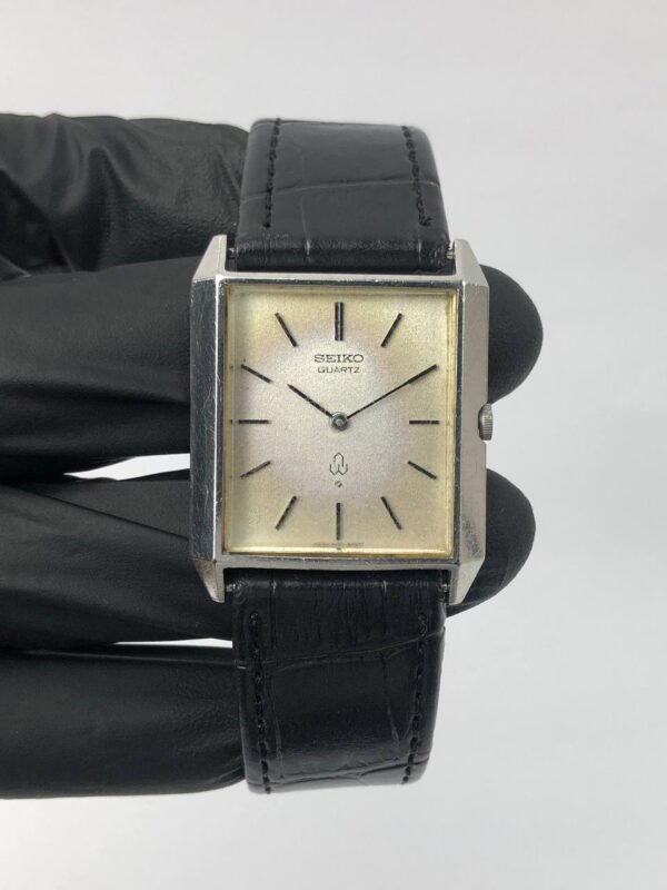 SEIKO TANK QUARTZ VINTAGE AGED DIAL - Gambar 2