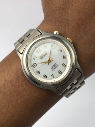 SEIKO SPIRIT PANELIGHT TITANIUM
