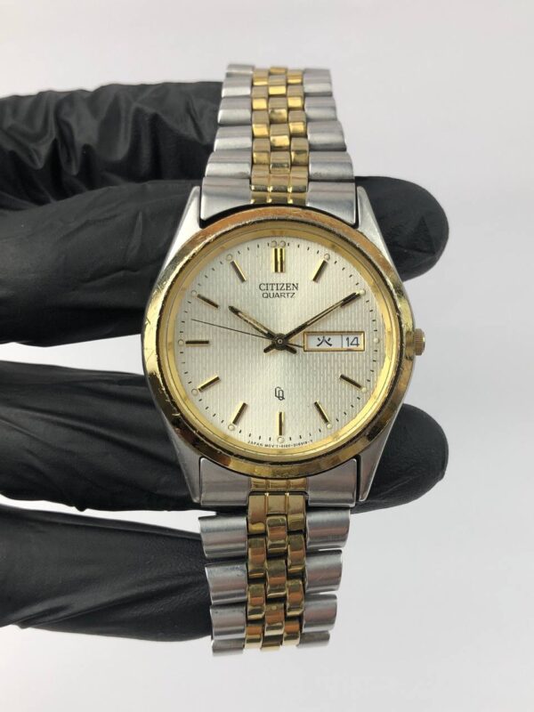 CITIZEN QUARTZ DAYDATE TWOTONE - Gambar 2