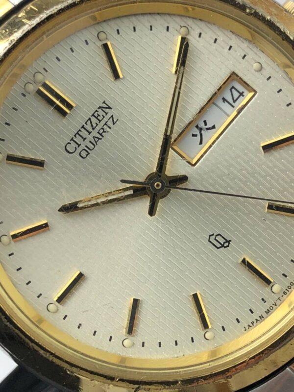 CITIZEN QUARTZ DAYDATE TWOTONE - Gambar 5