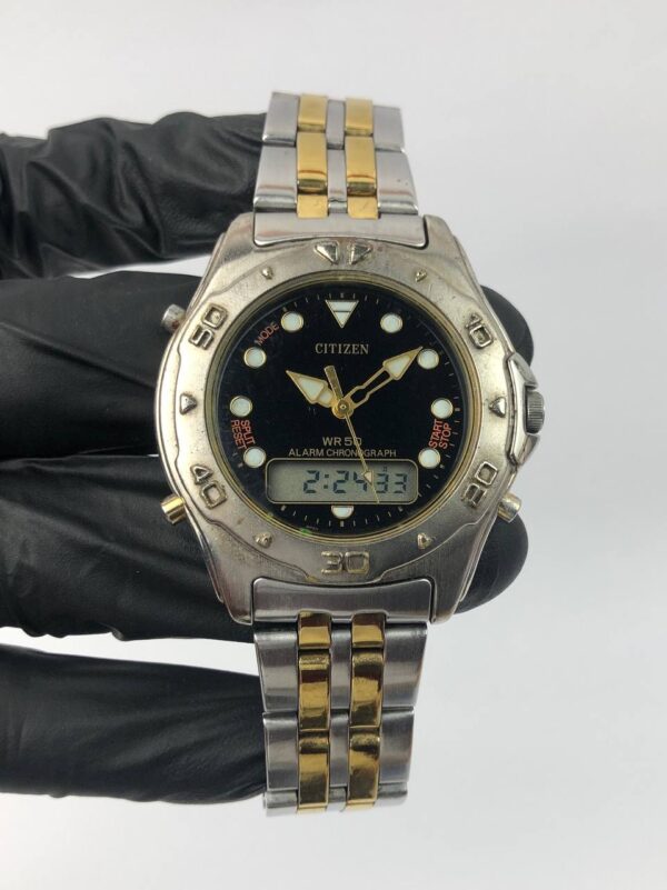 CITIZEN DAYDATE ANADIGI ORIGINAL - Gambar 2