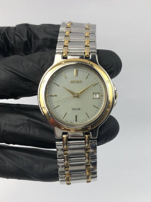 SEIKO SOLAR TWOTONE SANDS DIAL - Gambar 2
