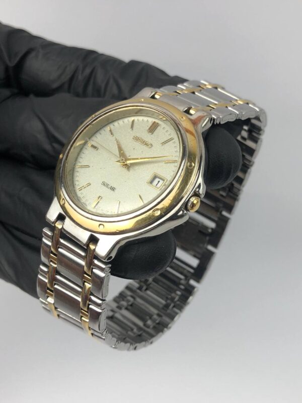 SEIKO SOLAR TWOTONE SANDS DIAL - Gambar 3