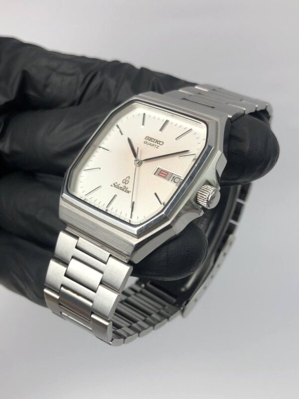 SEIKO SILVERWAVE HEKSAGON TEXTURE DIAL - Gambar 4