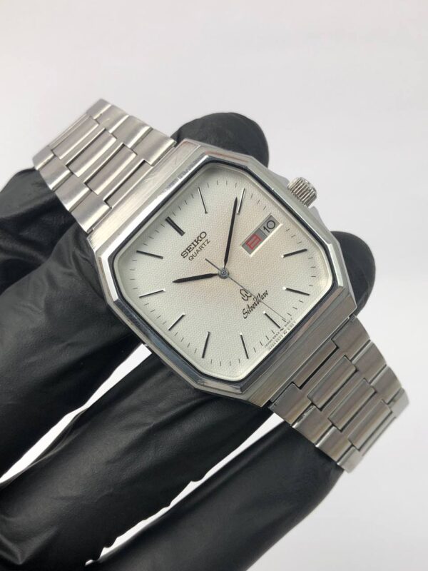 SEIKO SILVERWAVE HEKSAGON TEXTURE DIAL - Gambar 3