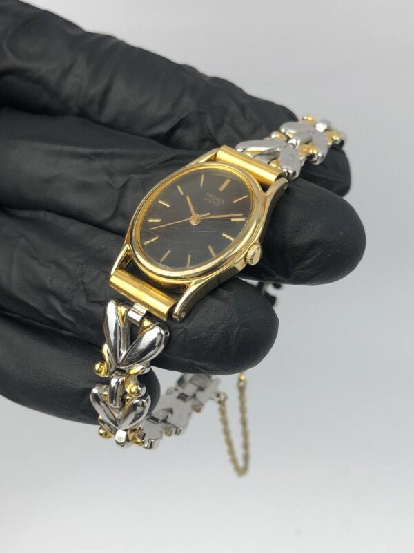 SEIKO QUARTZ LADY BLACK DIAL - Gambar 3