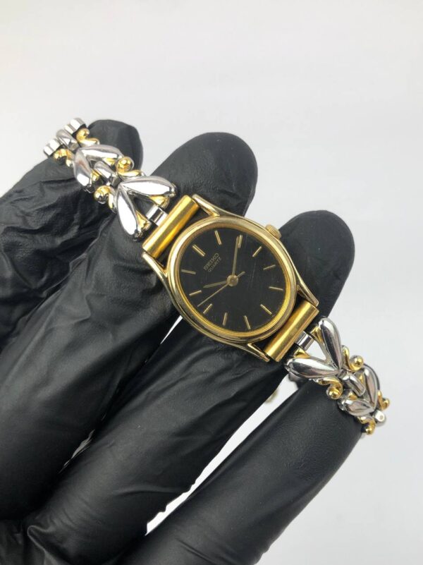 SEIKO QUARTZ LADY BLACK DIAL - Gambar 4