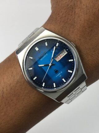 SEIKO TYPE II BLUE DIAL WITH CUTTING GLASS