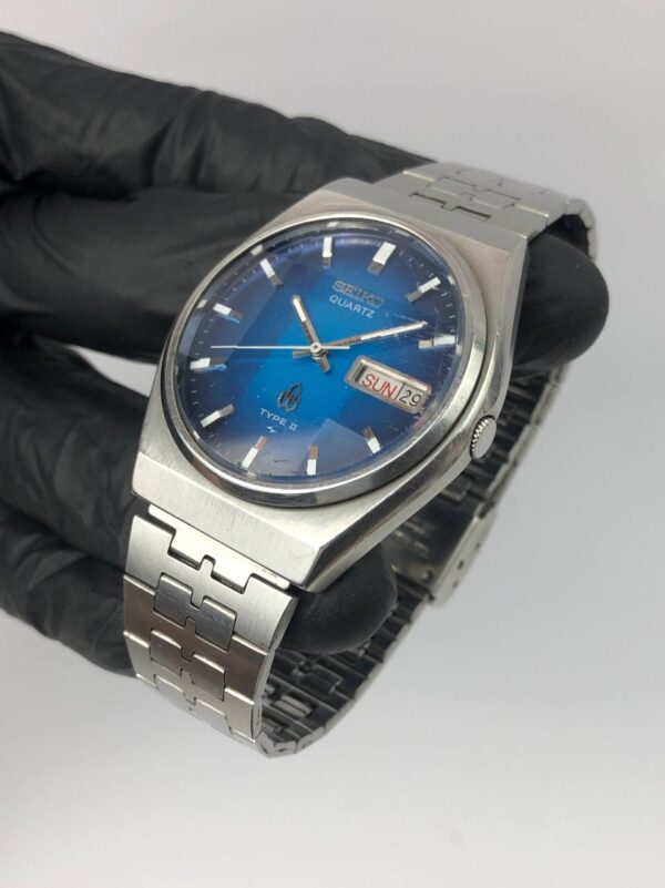 SEIKO TYPE II BLUE DIAL WITH CUTTING GLASS - Gambar 3