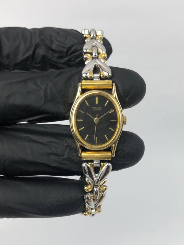 SEIKO QUARTZ LADY BLACK DIAL - Gambar 2