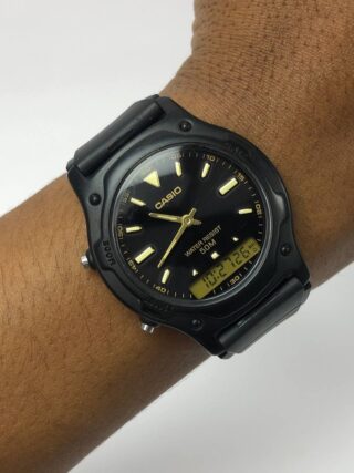 CASIO ANADIGI BLACK CLASSIC