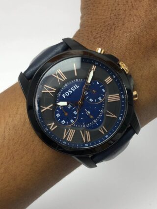 FOSSIL CRONOGRAPH WITH ROMAL DIAL