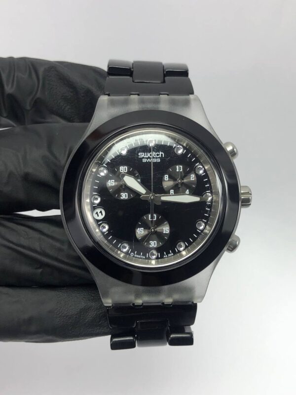 SWATCH IRONY CHRONOGRAPH ALUMINIUM - Gambar 2