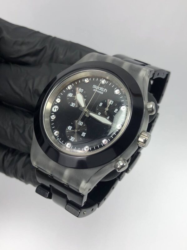 SWATCH IRONY CHRONOGRAPH ALUMINIUM - Gambar 3