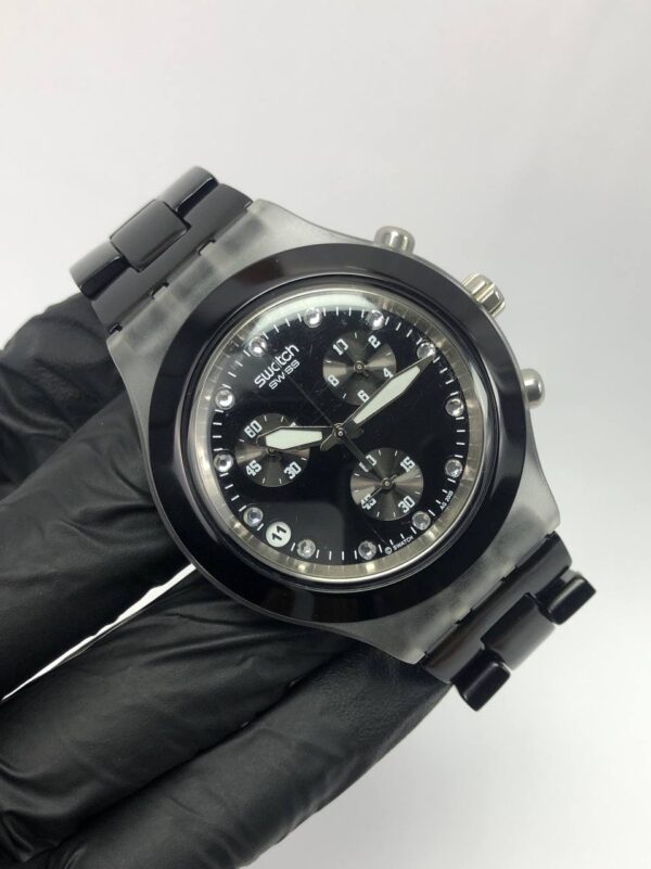 SWATCH IRONY CHRONOGRAPH ALUMINIUM - Gambar 4