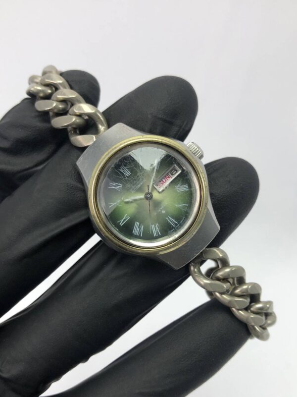 SEIKO VINTAGE GREEN DIAL - Gambar 4