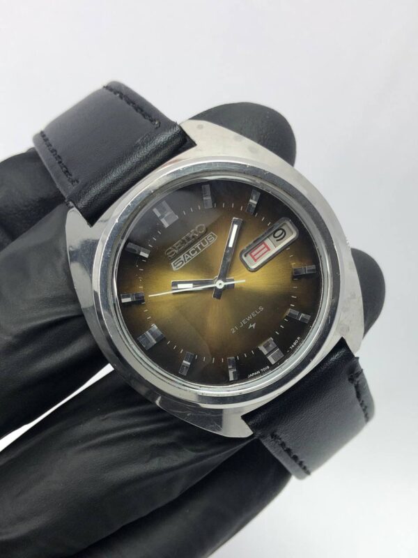 SEIKO 5ACTUS BROWN SUNBURST DIAL - Gambar 4