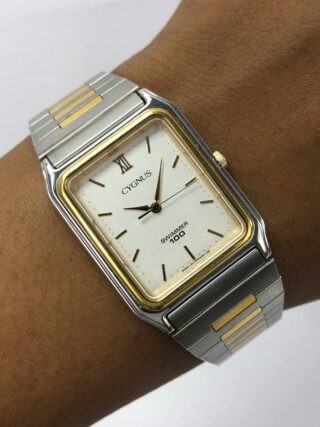 ORIENT CYGNUS TANK TEXTURED DIAL