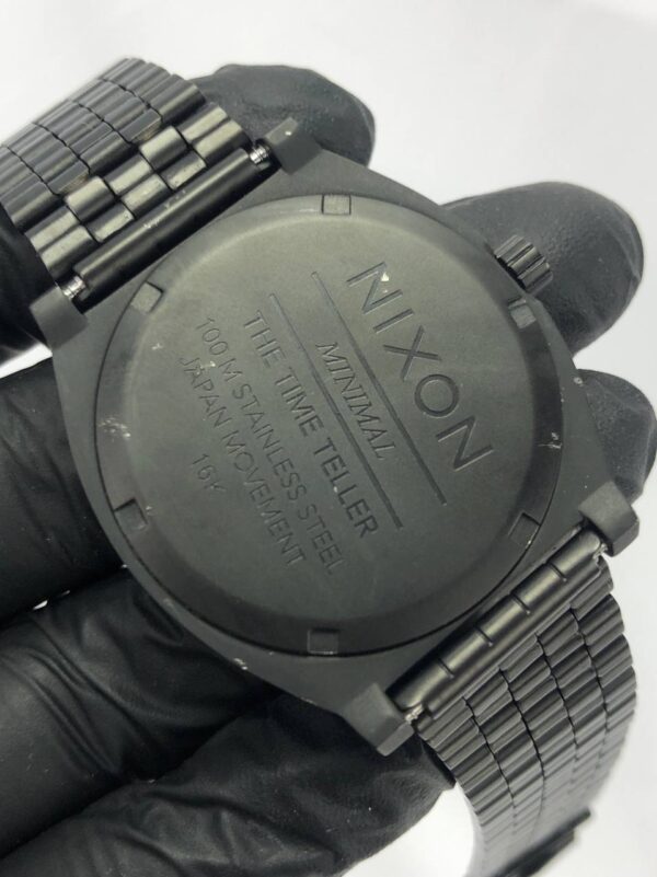 NIXON FULL BLACK - Gambar 8