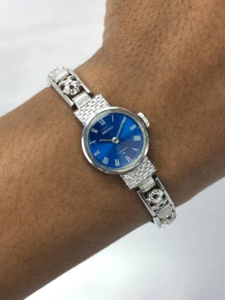 SEIKO ROMAN VINTAGE BLUE DIAL