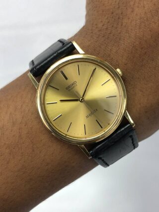 SEIKO MAJESTA SUNBURST GOLD DIAL