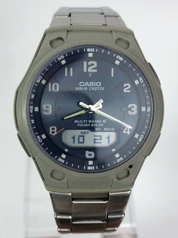 CASIO ANADIGI BLUE DIAL