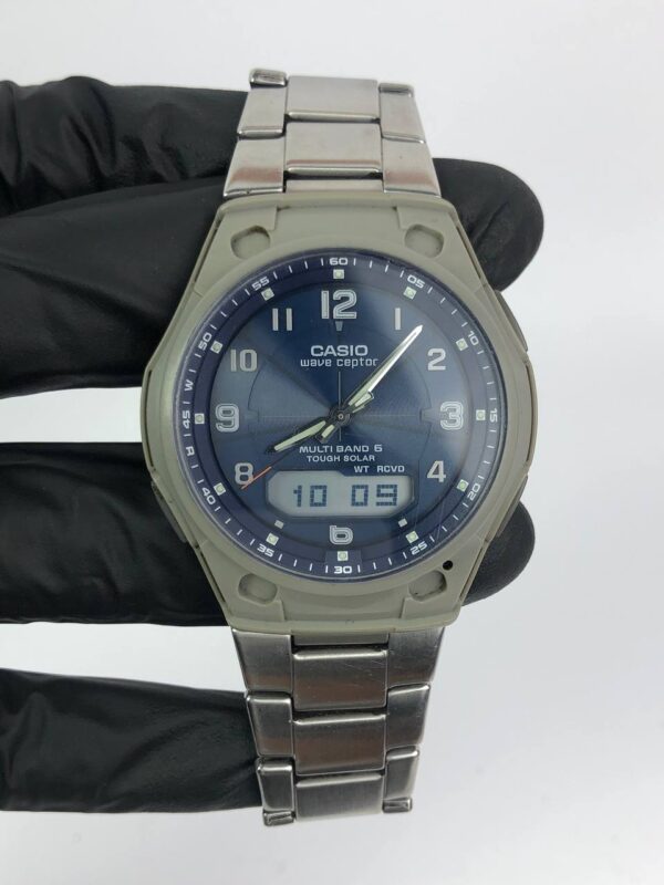 CASIO ANADIGI BLUE DIAL - Gambar 2