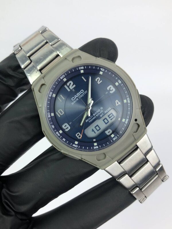 CASIO ANADIGI BLUE DIAL - Gambar 4