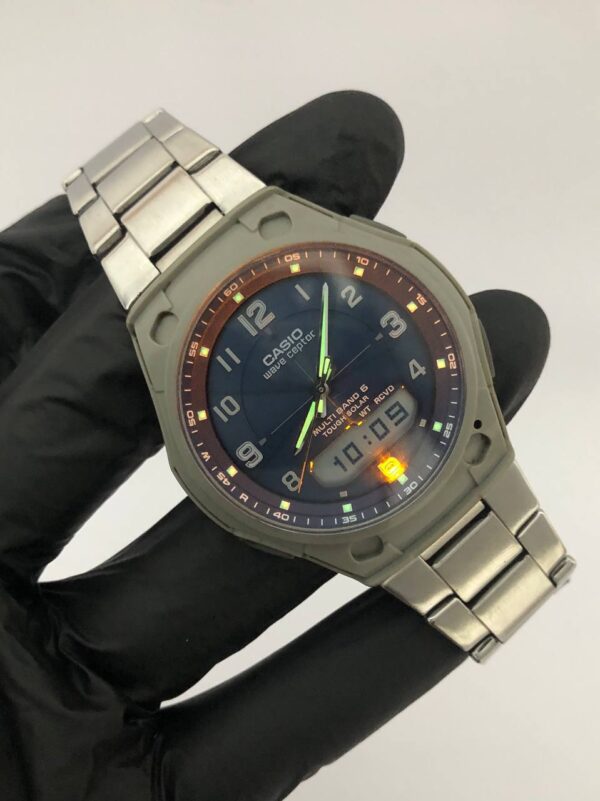 CASIO ANADIGI BLUE DIAL - Gambar 5