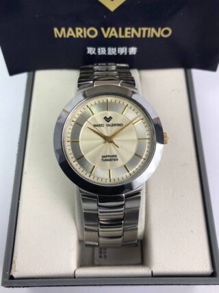 MARIO VALENTINO TUNGSTEN SAPPHIRE NOS