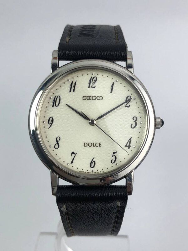 SEIKO DOLCE WAFFLE ARABIC DIAL RARE